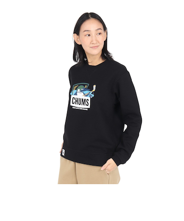 チャムス（CHUMS）ブービーアイスホッケークルートップ CH10-1462-K001 トレーナー スウェット
