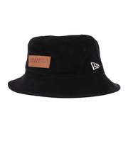 ニューエラ（NEW ERA）バケット01 Corduroy コーデュロイ レザーパッチ ハット 14307233