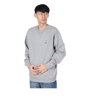 コールマン（Coleman）ワンポイントクルートレーナー X6450A GRY スウェット