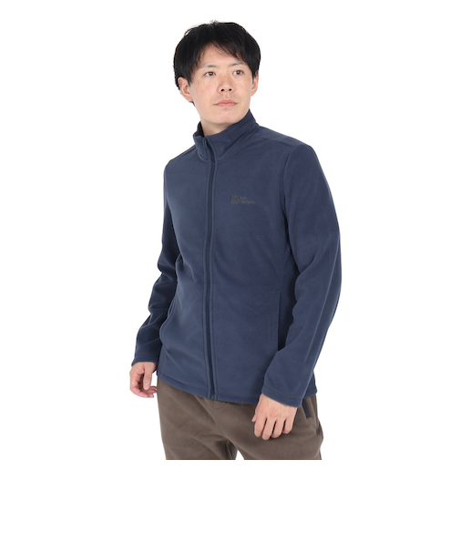 ジャックウルフスキン（JackWolfskin）フルジップ フリース タウナス フリースジャケット 5032751-1010