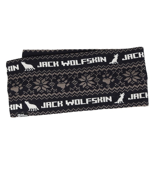 ジャックウルフスキン（JackWolfskin）ポー ジャカードマフラー A63645 