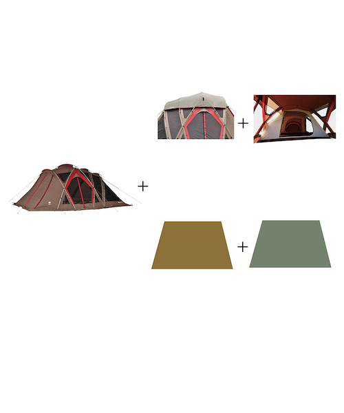  peak リビングシェル　豪華セット 65周年記念リビングシェルPro.アイボリーインナールームセット