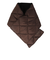 ダウンスカーフ G4FA-102-TG-DARK BROWN