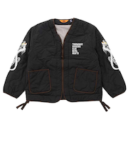 クリフメイヤー(KRIFF MAYER)スーベニア 刺繍 キルト ジャケット 2415104:19:BLACK