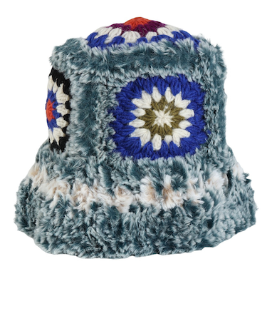 アミナ（amina）クロシアハット NSRP3301BLUE 防寒 青