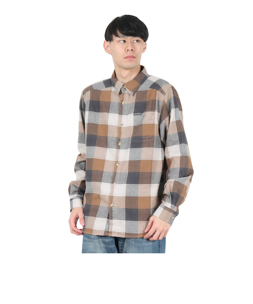 コロンビア（Columbia）長袖シャツ カジュアル コーネルウッズフランネル ロングスリーブシャツ AE1523 278