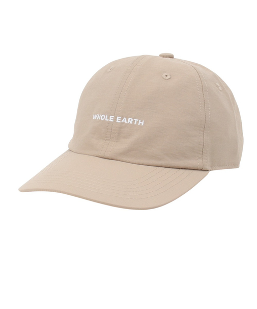 ホールアース（Whole Earth）帽子 トレッキング 登山 ベーシックキャップ WE2SDZ44 BEG