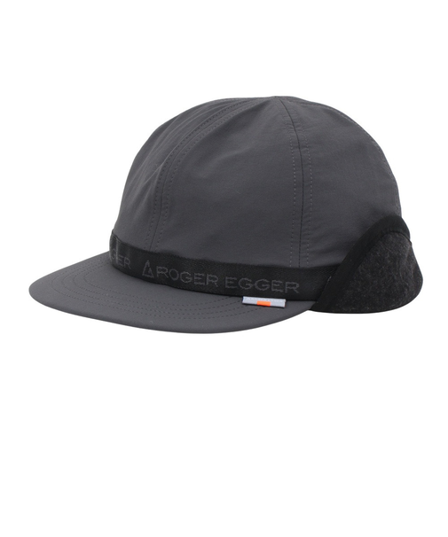 耳当て付き帽子 EAR カバー ベルト キャップ RE24FST5700016 CGRY チャコールグレー 吸湿発熱素材 反射