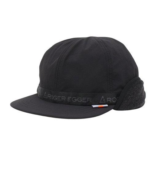 耳当て付き帽子 EAR カバー ベルト キャップ RE24FST5700016 BLK ブラック 吸湿発熱素材 反射