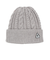 ニット帽 ニットキャップ ケーブル カフ ワッチ RE24FST5700020 GRY グレー ユニセックス