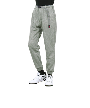ボンディングニットフリースナローリブパンツ G2FU-P018 HEATHER GREY