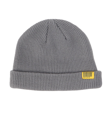 キウ（Kiu）ニット帽 ニットキャップ 2WAY YARN ビーニー K380-950 グレー 汚れにくい