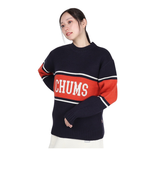 チャムス（CHUMS）セーター カレッジニット クルートップ CH12-1219-N001