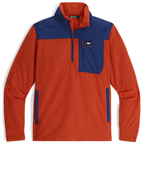 アウトドアリサーチ（OUTDOOR RESEARCH）トレッキングウエア フリース トレイルミックス クォータージップ プルオーバー 19846153