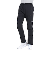 POLEWARDSパンツ ボトム サーマルライニング トレックパンツ PW2SJD03 BLK ブラック ストレッチ 保温