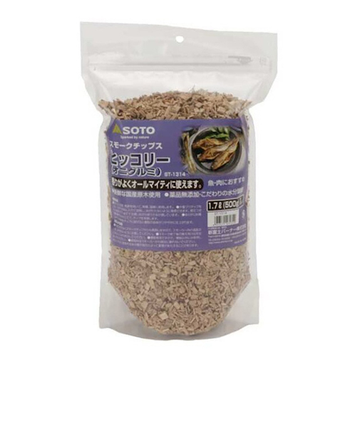 ソト（SOTO）スモークチップス ヒッコリー オニグルミ スモーカー ST-1314 BBQ