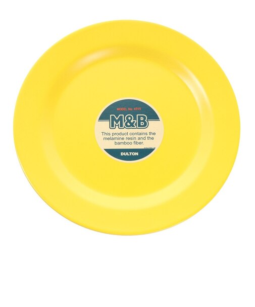 食器 キャンプ アウトドア M&B 8 プレート K915-1275-8YL BBQ