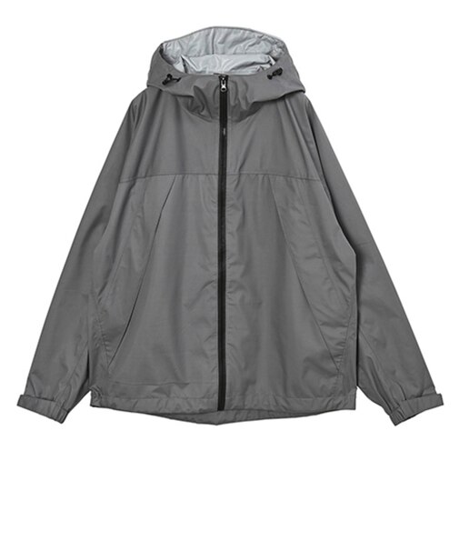 キウ（Kiu）レインセットアップ 上下セット K410-948 ライトグレー