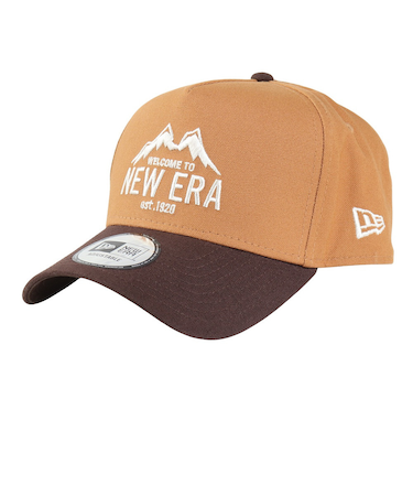 ニューエラ（NEW ERA）9FORTY A-Frame Duck Canvas マウンテンロゴ キャップ 14307274