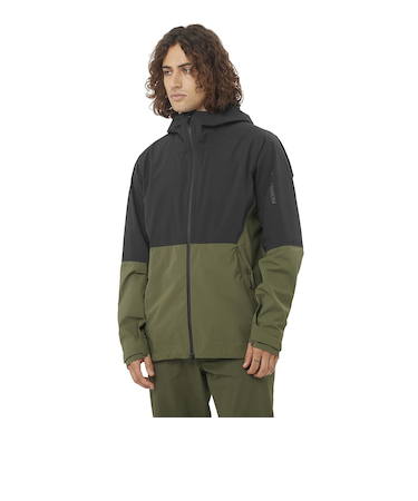 サロモン（SALOMON）レインジャケット 雨具 防水 OUTERPATH 2.5L LC2473200