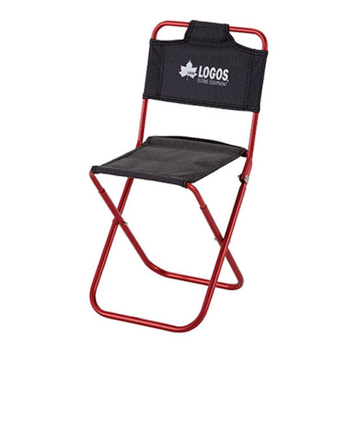 ロゴス（LOGOS）7075トレックチェア(背付)レッド 73160277 椅子 イス 折りたたみ アウトドア キャンプ BBQ 釣り 超軽量 コンパクト