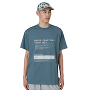 スノーピーク（snow peak）半袖Tシャツ SPW Tour 2025 T-Shirt TS-25SU102 072 速乾