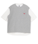 チャムス（CHUMS）半袖Tシャツ + ベスト キーストーン レイヤードTシャツ CH00-1493-G005 グレー 重ね着 セット