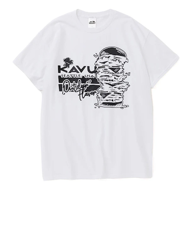 バーガー 半袖Tシャツ 19822255 ホワイト