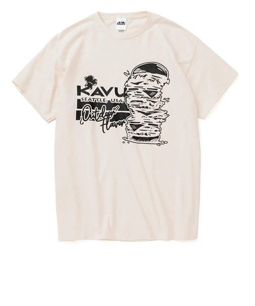 バーガー 半袖Tシャツ 19822255 ナチュラル