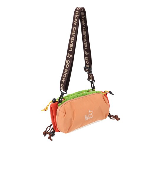 ゴースローキャラバン（GOSLOWCARAVAN）カジュアルバッグ ホットドックポーチ 348105 BRN