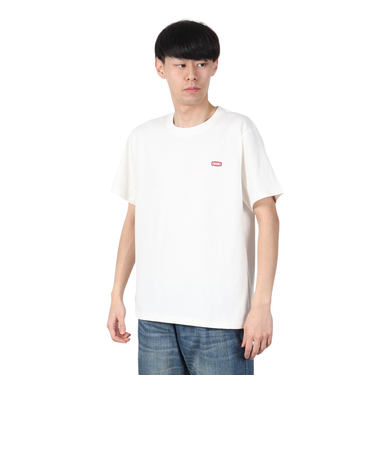 チャムス（CHUMS）半袖Tシャツ エルブレスコラボ LB ロゴ Glow Tシャツ CH01-2574-W001 ホワイト 蓄光 綿100