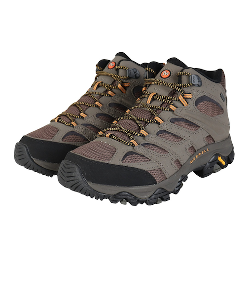 メレル（MERRELL）トレッキングシューズ ハイカット 登山靴 モアブ 3 シンセティック ミッド ゴアテックス ワイド 500639W WALNUT サン…
