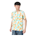 チャムス（CHUMS）半袖Tシャツ エルブレスコラボ LB ロゴ Glow Tシャツ CH01-2574-Z358 オレンジ×グリーン 蓄光 綿100