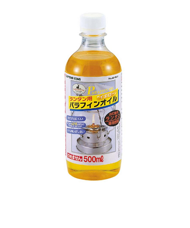 キャプテンスタッグ（CAPTAIN STAG）ランタン用パラフィンオイル 500ml イエロー M9641