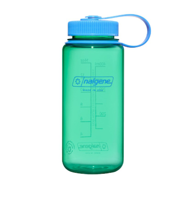 ナルゲン（nalgene）ボトル COLOR BLOCK 広口0.5L Tritan Renew 91611 パステルグリーン