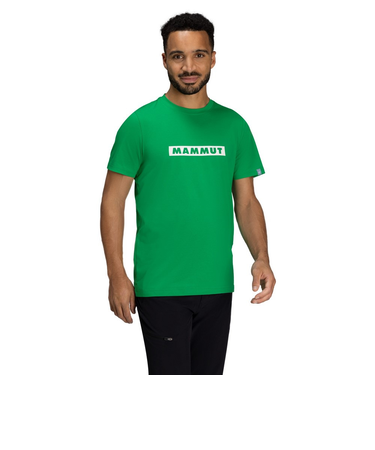 マムート（MAMMUT）QD ロゴ プリント 半袖Tシャツ アジアンフィット 1017-02012-40310 速乾