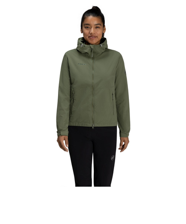 マムート（MAMMUT）アウター ハイキング ウィンドブレーカー フーデッド ジャケット 1012-00401-40285