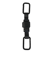 ハイマウント（High MOUNT）カラビナ 金具 ロック ダブルカラビナ BK 23840