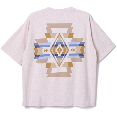 ペンドルトン（PENDLETON）半袖Tシャツ ショートスリーブ バックプリント 19802721 PalePink