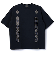 ペンドルトン（PENDLETON）半袖Tシャツ ショートスリーブ エンブロイダリー 19802727 Black