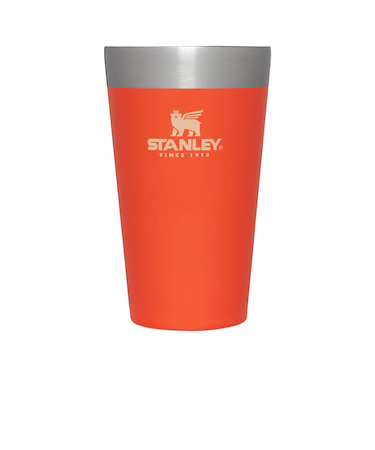 スタンレー（STANLEY）カップ マグカップ キャンプ スタッキングパイント0.47Lパーシモンオレンジ 10-02282-380
