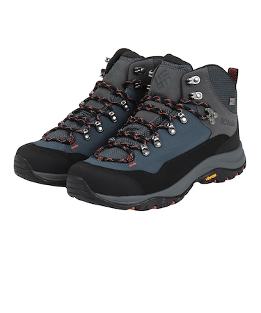 コロンビア（Columbia）トレッキングシューズ ハイカット 登山靴 スティーンズピーク ツー アウトドライ YM8575 435 ブルーグレー