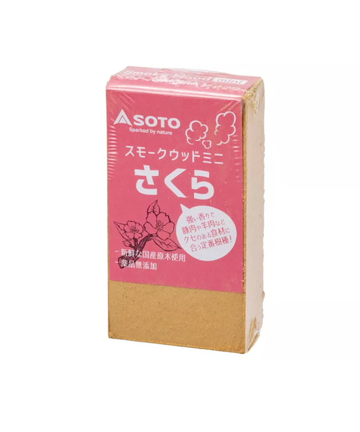 ソト（SOTO）燻製 チップ スモークチップ スモークウッド キャンプ スモークウッドミニ サクラ ST-1391WM
