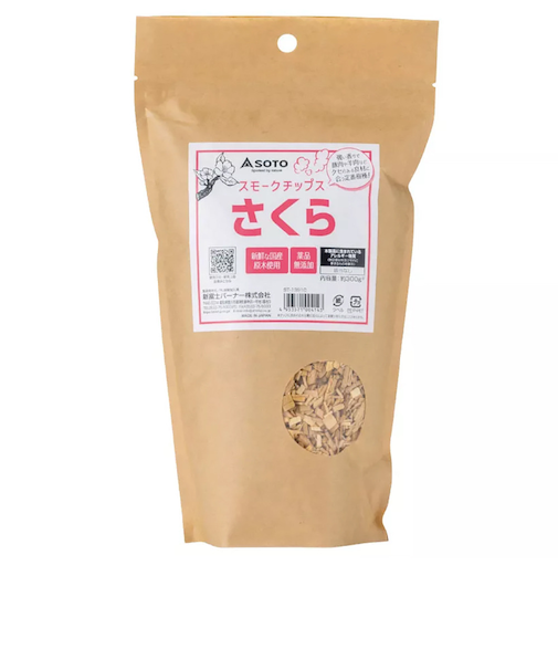 ソト（SOTO）燻製 チップ スモークチップ スモークウッド キャンプ スモークチップス サクラ ST-1391C