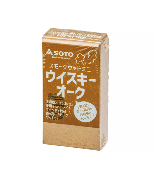 ソト（SOTO）燻製 チップ スモークチップ スモークウッド キャンプ スモークウッドミニ ウィスキーオーク ST-1393WM