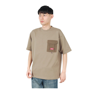 コールマン（Coleman）レタリング 半袖Tシャツ X553CA BEG