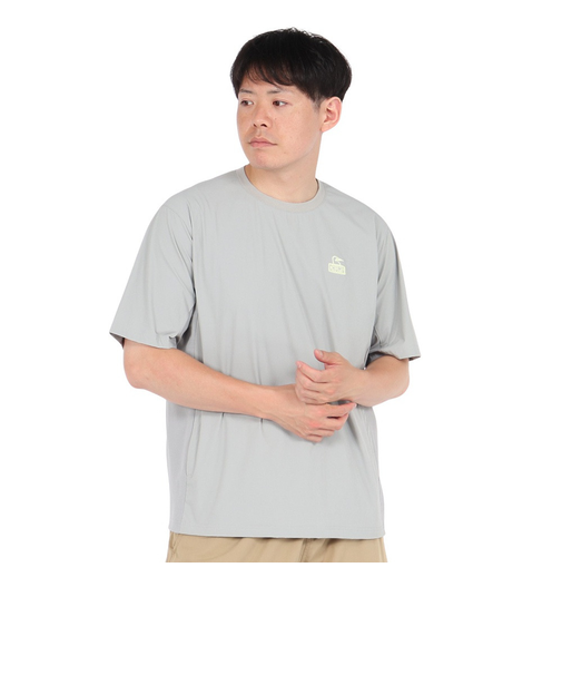 チャムス（CHUMS）エアトレイルストレッチチャムスTシャツ CH01-2580-G001