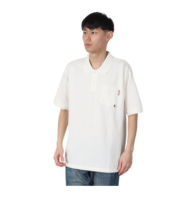 コールマン（Coleman）鹿の子 半袖ポロシャツ X6530A WHT