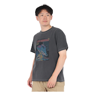 チャムス（CHUMS）半袖Tシャツ チャムススターハリケーンTシャツ CH01-2529-K001 ブラック 綿100 ピグメント加工