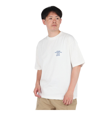 チャムス（CHUMS）袖Tシャツ スペースブービースペーススーツTシャツ CH01-2546-W001 ホワイト 綿100